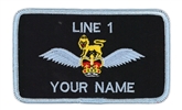 AAC / ARMY AIR CORPS 2 LINE NAME BADGE