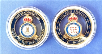 RED ARROWS / RAF WADDINGTON COIN KC