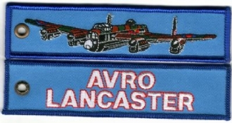 LANCASTER EMBROIDERED KEYRING