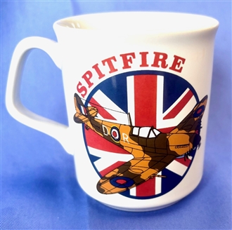 SPITFIRE & UJ FLAG COFFEE MUG