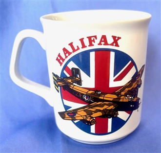 HALIFAX & UJ FLAG COFFEE MUG