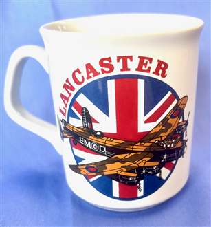 LANCASTER  & UJ FLAG COFFEE MUG