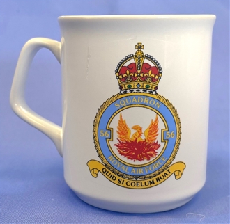 56 SQN CREST (TUDOR CROWN) COFFEE MUG