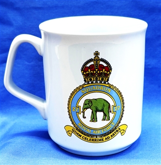 27 SQUADRON (TUDOR CROWN) SQN COFFEE MUG