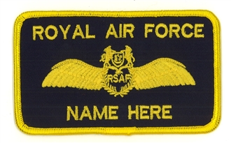 SINGAPORE PILOT NAME BADGE