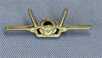 F35 LIGHTNING II HEAD ON PIN BADGE